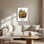 Detailed view of the side or back of the frame, showcasing the handcrafted Ayous wood frame and the brand's commitment to eco-conscious craftsmanship.