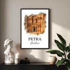 Detailed view of the side or back of the frame, showcasing the handcrafted Ayous wood frame and the brand's commitment to eco-conscious craftsmanship.