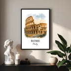 Detailed view of the side or back of the frame, showcasing the handcrafted Ayous wood frame and the brand's commitment to eco-conscious craftsmanship.